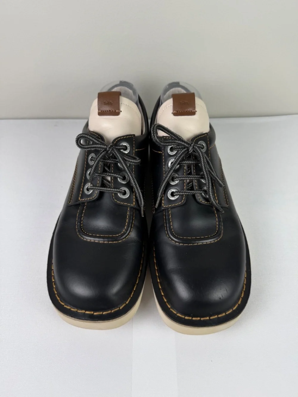Men's Leather Vintage Coach Shoes - Picture 2 of 12